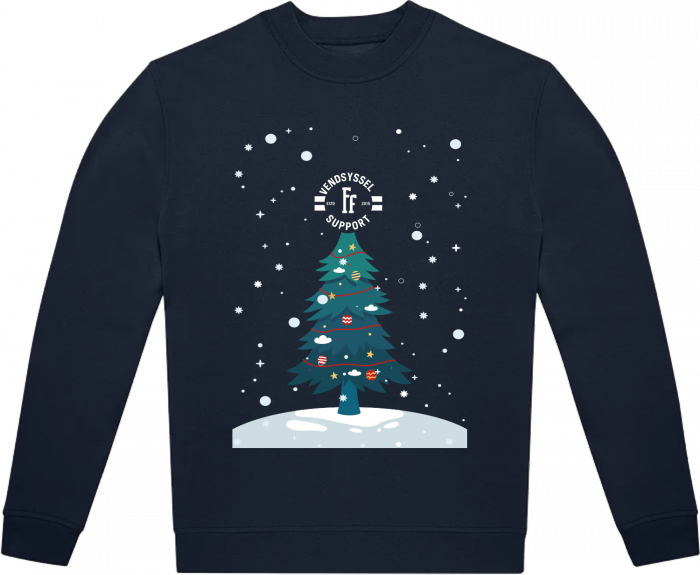 B&C - Vendsyssel Ff Support Christmas Jumper Kids - Marine