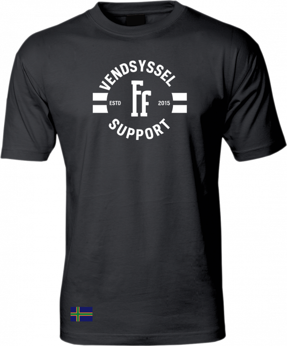 ID - Vendsyssel Ff Cotton T-Shirt - Negro